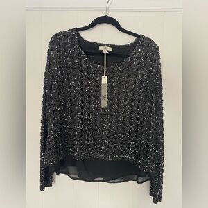 Sequined Ladies Top